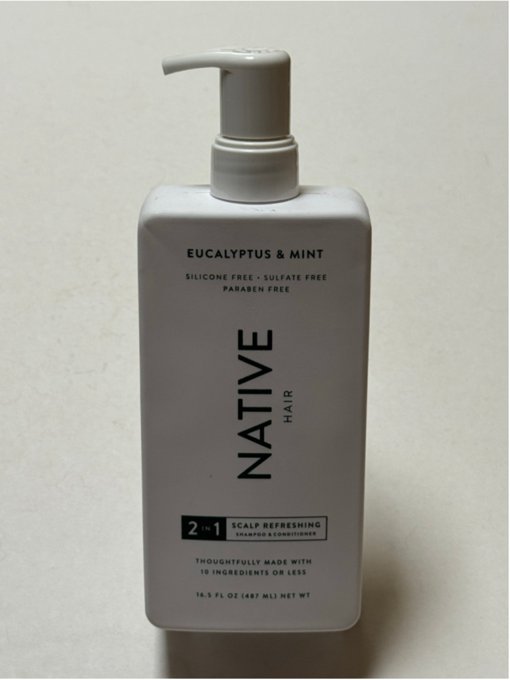 Native Hair Eucalyptus & Mint 2-in-1 Shampoo & Conditioner NEW